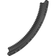 Technic Gear Rack 1/4 Circle 11 x 11, 35 Teeth (24121)