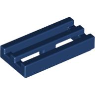 Tile Special 1 x 2 Grille with Bottom Groove (2412b)