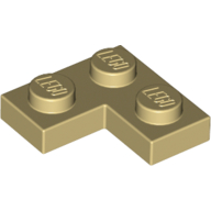 Plate 2 x 2 Corner (2420)