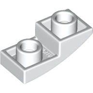 Slope Curved 2 x 1 Inverted (24201)