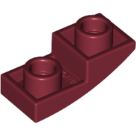 Slope Curved 2 x 1 Inverted (24201)