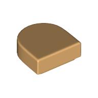 Tile Round 1 x 1 Half Circle (24246)