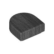Tile Round 1 x 1 Half Circle (24246)
