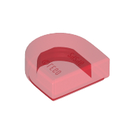 Tile Round 1 x 1 Half Circle (24246)