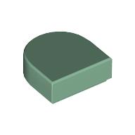 Tile Round 1 x 1 Half Circle (24246)