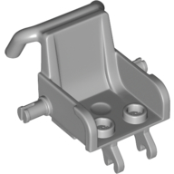 Equipment Medical Wheelchair with Clips for Wheels (24312)