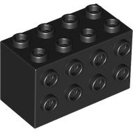 Brick Special 2 x 4 x 2 with Studs on Sides (2434)
