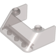 Windscreen 3 x 4 x 1 1/3 with 2 Studs on Top (2437)