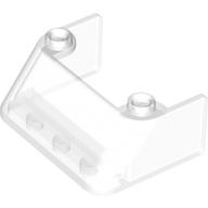 Windscreen 3 x 4 x 1 1/3 with 2 Studs on Top (2437)