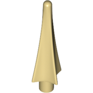 Weapon Spear Tip with Fins (24482)