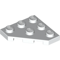 Wedge Plate 3 x 3 Cut Corner (2450)