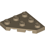 Wedge Plate 3 x 3 Cut Corner (2450)