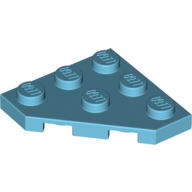 Wedge Plate 3 x 3 Cut Corner (2450)