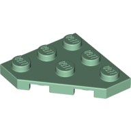 Wedge Plate 3 x 3 Cut Corner (2450)