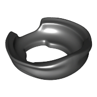 Minifig Neckwear Ninja Face Scarf (24504)