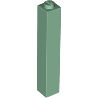 Brick 1 x 1 x 5 with Solid Stud (2453b)