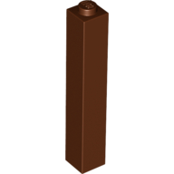 Brick 1 x 1 x 5 with Solid Stud (2453b)