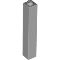 Brick 1 x 1 x 5 with Solid Stud (2453b)