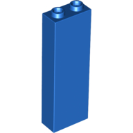 Brick 1 x 2 x 5 with Hollow Studs (2454b)