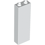 Brick 1 x 2 x 5 with Hollow Studs (2454b)