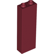 Brick 1 x 2 x 5 with Hollow Studs (2454b)