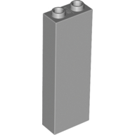 Brick 1 x 2 x 5 with Hollow Studs (2454b)