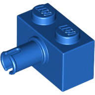 Brick Special 1 x 2 with Pin (2458)