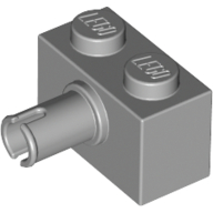 Brick Special 1 x 2 with Pin (2458)