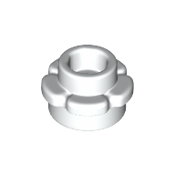 Plant, Flower, Plate Round 1 x 1 with 5 Petals (24866)