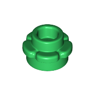 Plant, Flower, Plate Round 1 x 1 with 5 Petals (24866)