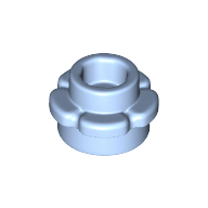 Plant, Flower, Plate Round 1 x 1 with 5 Petals (24866)