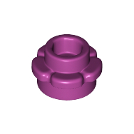 Plant, Flower, Plate Round 1 x 1 with 5 Petals (24866)
