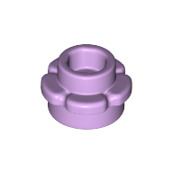 Plant, Flower, Plate Round 1 x 1 with 5 Petals (24866)