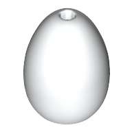 Food Egg with 1.5mm Hole [Plain] (24946)