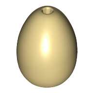 Food Egg with 1.5mm Hole [Plain] (24946)