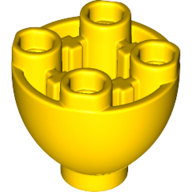 Brick Round 2 x 2 x 1 1/3 Inverted (24947)