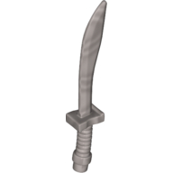 Weapon Sword / Saber with Curved Blade and Hilt (25111)