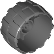 Wheel Hard Plastic Large (54mm D. x 30mm) (2515)