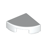 Tile Round 1 x 1 Quarter (25269)