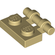 Plate Special 1 x 2 Side Handle [Free Ends] (2540)
