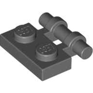 Plate Special 1 x 2 Side Handle [Free Ends] (2540)