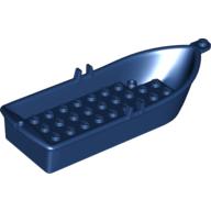 Boat / Rowing Boat 14 x 5 x 2 with Oarlocks [2 Hollow Inside Studs] (2551)