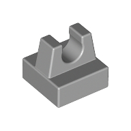 Tile Special 1 x 1 with Clip and Straight Tips (2555)