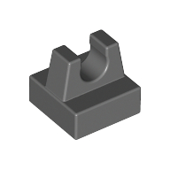 Tile Special 1 x 1 with Clip and Straight Tips (2555)