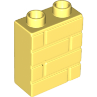 Duplo Brick 1 x 2 x 2 Brick Effect (25550)