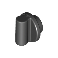 Plate Round 1 x 1 with Hollow Stud and Bar on Underside (25893)