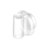 Plate Round 1 x 1 with Hollow Stud and Bar on Underside (25893)