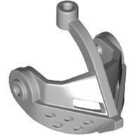 Headwear Accessory Visor Grille with Top Pin Hole (Castle) (2594)