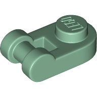Plate Special 1 x 1 Rounded with Handle (26047)