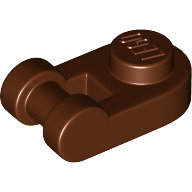 Plate Special 1 x 1 Rounded with Handle (26047)